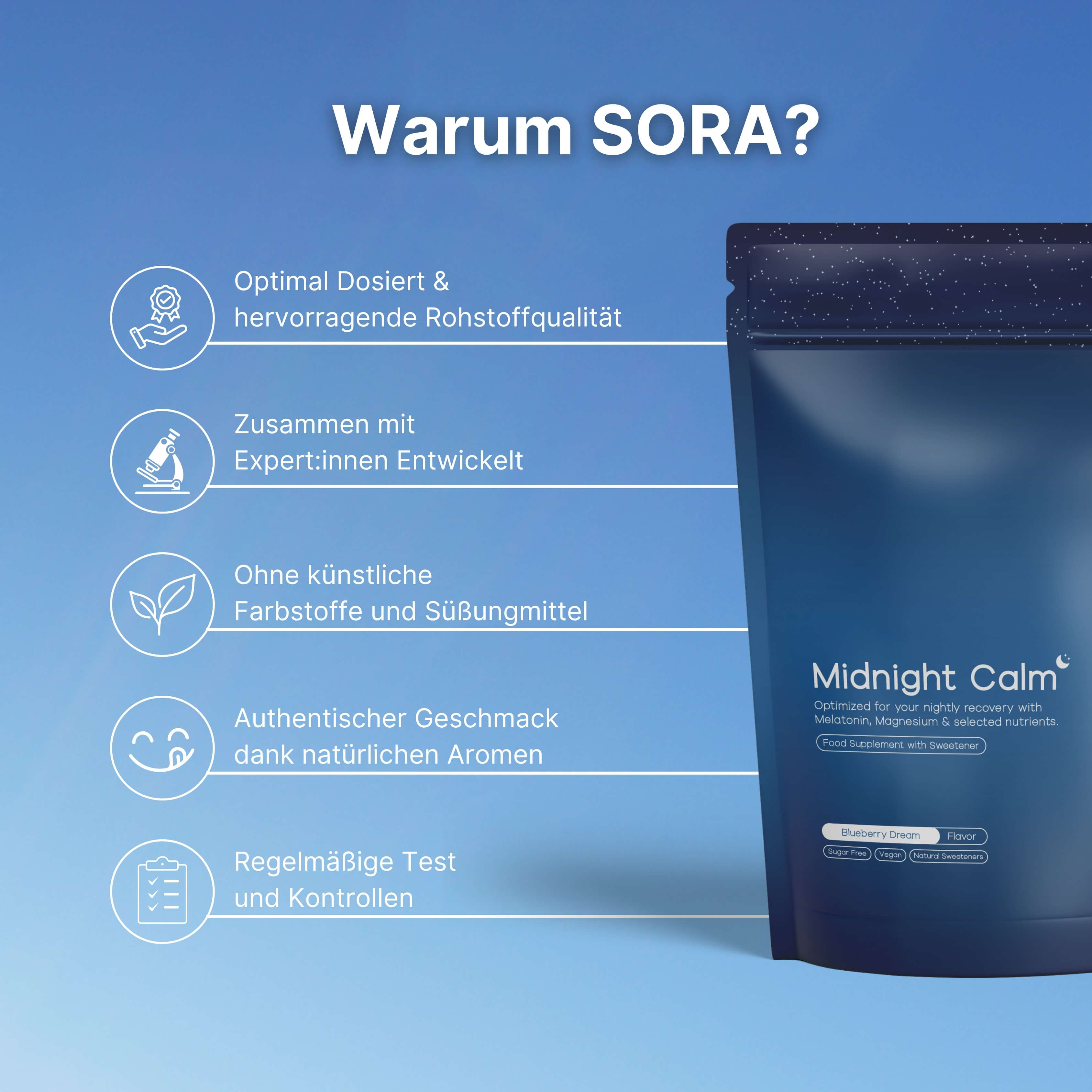 Midnight Calm (mit Ashwaganda KSM-66® & Magnesium)