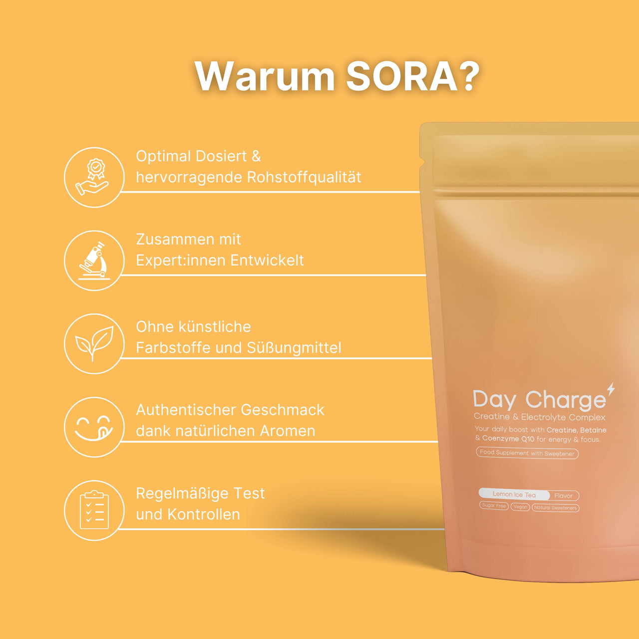 Day Charge (mit Elektrolyt & Q10 Komplex)